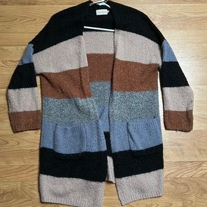Striped cardigan